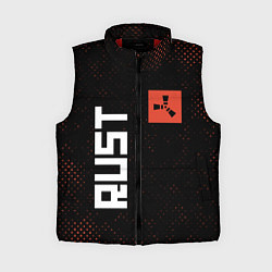 Женский жилет RUST - Гранж, цвет: 3D-красный