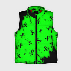 Женский жилет ДРЕВНИЙ СИМВОЛ Брызги Паттерн, цвет: 3D-красный
