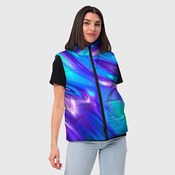 Женский жилет Neon Holographic, цвет: 3D-красный — фото 2