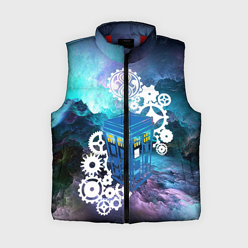 Женский жилет Доктор Кто Машина Таргис / 3D-Красный – фото 1