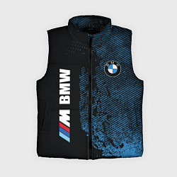 Женский жилет BMW M Series Синий Гранж