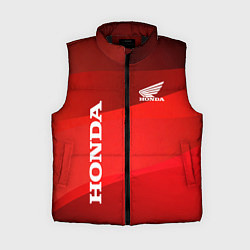 Женский жилет Honda - Red, цвет: 3D-черный