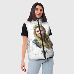 Женский жилет Лагерта Викинги, цвет: 3D-черный — фото 2