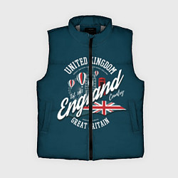 Женский жилет Англия England, цвет: 3D-светло-серый