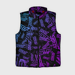 Женский жилет STI NEON PATTERN, цвет: 3D-красный