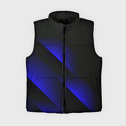 Женский жилет Blue Fade 3D Синий градиент