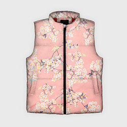 Женский жилет Расцветающие деревья
