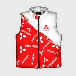 Женский жилет Mitsubishi Паттерн, цвет: 3D-светло-серый