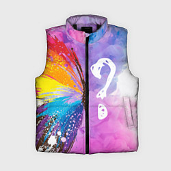 Женский жилет Где пол бабочки?