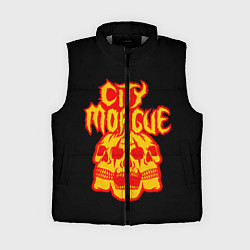 Женский жилет ZillaKami x SosMula City Morgue Черепа