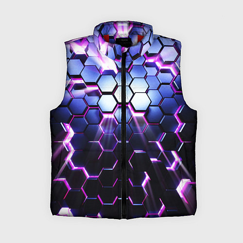 Женский жилет Соты - 3d / 3D-Красный – фото 1