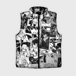 Женский жилет Убийца Акамэ pattern, цвет: 3D-черный