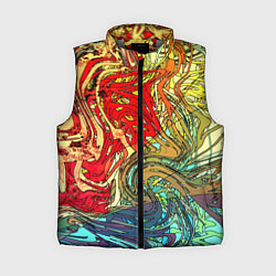 Женский жилет Хаотичные линии Abstract pattern