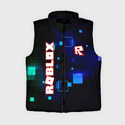 Женский жилет ROBLOX неоновые кубики