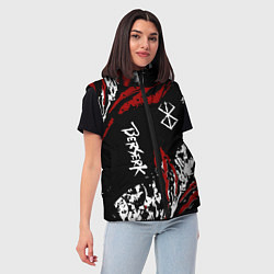 Женский жилет BERSERK BLACK MASK - БЕРСЕРК ЧЁРНАЯ МАСКА, цвет: 3D-черный — фото 2