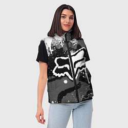 Женский жилет FOX RACING - МОТОКРОСС БРЫЗГИ, цвет: 3D-светло-серый — фото 2