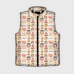 Женский жилет День жениха и невесты, цвет: 3D-черный