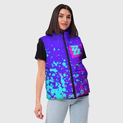 Женский жилет Zenless Zone Zero арт, цвет: 3D-светло-серый — фото 2