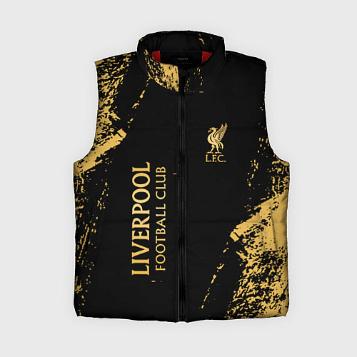 Женский жилет Liverpool гранж / 3D-Красный – фото 1