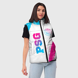 Женский жилет PSG Neon Gradient, цвет: 3D-черный — фото 2