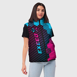 Женский жилет Exeed Neon Gradient - FS, цвет: 3D-черный — фото 2