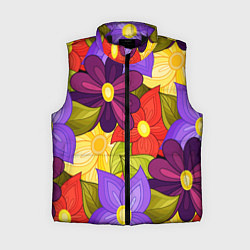 Женский жилет MULTICOLORED PANSIES