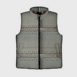 Женский жилет Стальные плиты с заклёпками