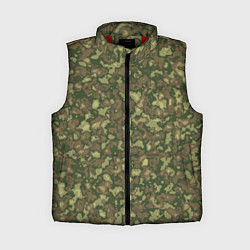 Женский жилет Камуфляж цифровой Флора-1 пиксель, цвет: 3D-красный