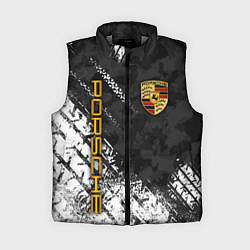 Женский жилет PORSCHE : КАМУФЛЯЖ И СЛЕД ПРОТЕКТОРА, цвет: 3D-светло-серый