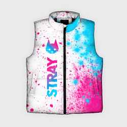 Женский жилет Stray Neon Gradient Style, цвет: 3D-черный