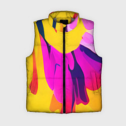 Женский жилет Яркие позитивные узоры