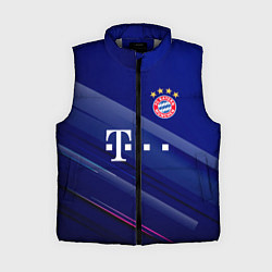 Женский жилет Bayern munchen Абстракция, цвет: 3D-светло-серый