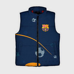 Женский жилет Barcelona Абстракция, цвет: 3D-красный