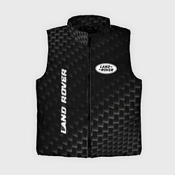 Женский жилет Land Rover карбоновый фон