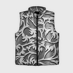 Женский жилет Растительный орнамент - резьба по дереву