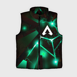 Женский жилет Apex Legends разлом плит, цвет: 3D-черный