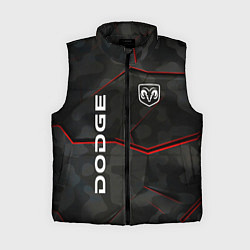Женский жилет Dodge абстракция спорт