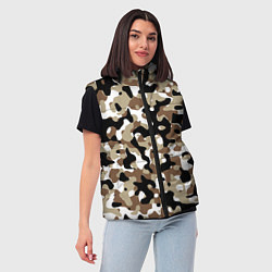 Женский жилет Камуфляж Open Terrain, цвет: 3D-светло-серый — фото 2