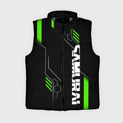 Женский жилет Samurai - Зеленые технологии, цвет: 3D-светло-серый
