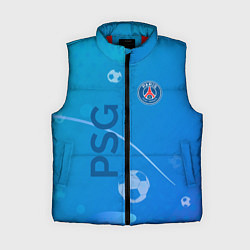 Женский жилет Psg абстракция спорт, цвет: 3D-красный