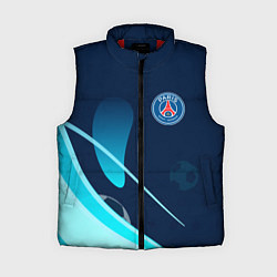 Женский жилет Фк псж абстракция, цвет: 3D-красный