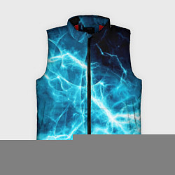 Женский жилет Голубая облачность, цвет: 3D-красный