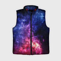 Женский жилет Космическая туманность Млечного пути, цвет: 3D-красный