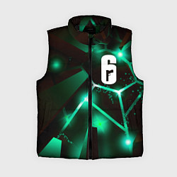 Женский жилет Rainbow Six разлом плит, цвет: 3D-черный