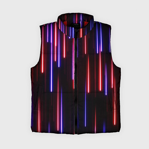 Женский жилет Метеоритный дождь / 3D-Красный – фото 1