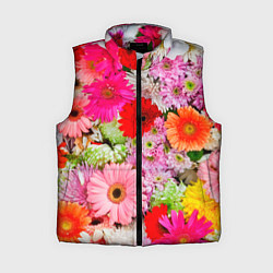Женский жилет Colorful chrysanthemums