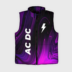 Женский жилет AC DC violet plasma, цвет: 3D-черный