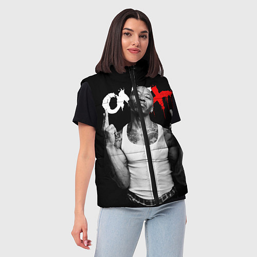 Женский жилет Onyx - Fredro Starr / 3D-Светло-серый – фото 3