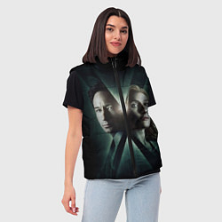 Женский жилет X - Files, цвет: 3D-светло-серый — фото 2