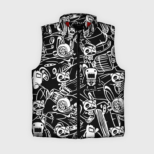 Женский жилет JDM Pattern / 3D-Красный – фото 1